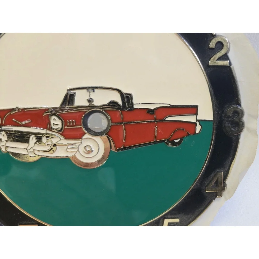 Make your own 57 Chevy Bel Air Convertible Wall Clock Face 6